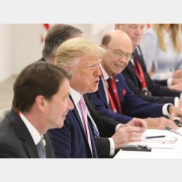 「密約」がいよいよ動き出す（先の日米会談のトランプ米大統領）（Ｃ）JMPA／稲葉訓也