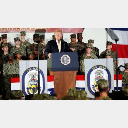 核抑止論を否定（Ｃ）ロイター＝共同