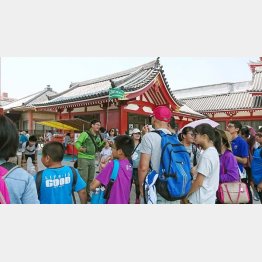 訪日観光客はますます増える（Ｃ）日刊ゲンダイ