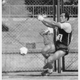 現役時代の室伏さん（提供写真）