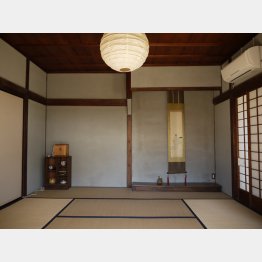 床の間のある家も少ない