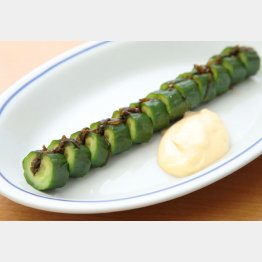 合う酒＝白ワイン（Ｃ）日刊ゲンダイ