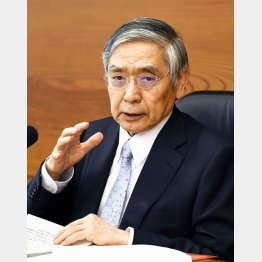 余力がない（黒田日銀総裁）／（Ｃ）共同通信社