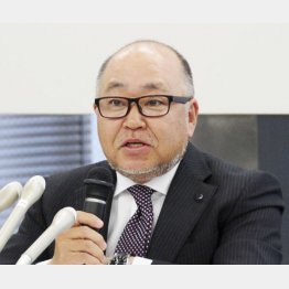 スバルの岡田稔明専務（Ｃ）共同通信社