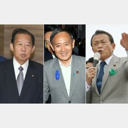 人事の焦点は「政権3本柱」の処遇（Ｃ）日刊ゲンダイ