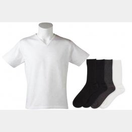 臭わない靴下とTシャツ（興和堂が販売する「Deol」シリーズ）／（提供写真）