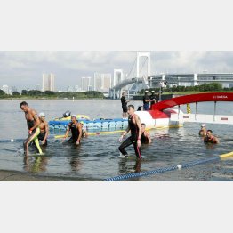 「トイレの水」そのもの（Ｃ）共同通信社