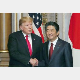 「シンゾー」おまえはオレの犬だ！（Ｃ）JMPA