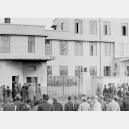 １９４５年当時の巣鴨プリズン（Ｃ）共同通信社