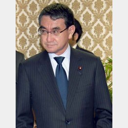 ケンカ腰の河野外相（Ｃ）日刊ゲンダイ