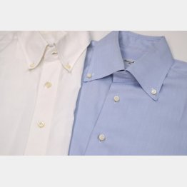 表前立て（左）と裏前立て（Ｃ）日刊ゲンダイ