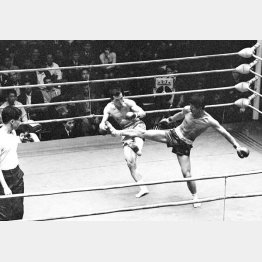 GSブームの頃、キックボクシングが大人気だった＝1969（昭和44）年10月／（Ｃ）共同通信社