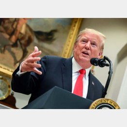 次の意表を突く要求は？（トランプ米大統領）／（Ｃ）ロイター