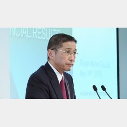 日産の西川社長（Ｃ）日刊ゲンダイ
