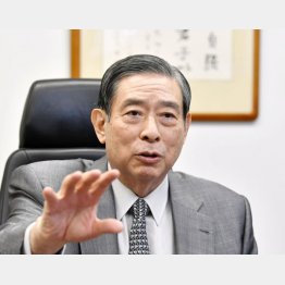 お手並み拝見（ＳＢＩの北尾吉孝社長）／（Ｃ）共同通信社