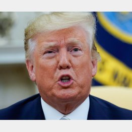 トランプ大統領（Ｃ）ロイター