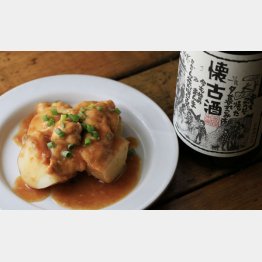 合う酒＝日本酒の古酒（Ｃ）日刊ゲンダイ