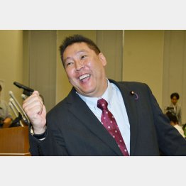 「ＮＨＫから国民を守る党」の立花孝志代表（Ｃ）日刊ゲンダイ