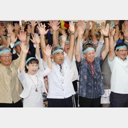 今年４月、玉城知事の後継で衆院初当選（Ｃ）共同通信社