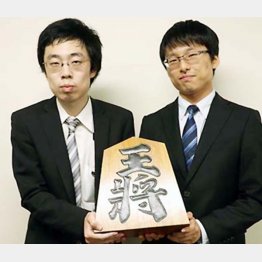 石川優太（左）、渡辺和史が新棋士に（日本将棋連盟HPから）