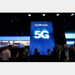 ５Ｇの本格化は追い風（Ｃ）ロイター