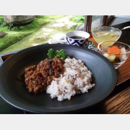 ドライカレーセット（Ｃ）日刊ゲンダイ