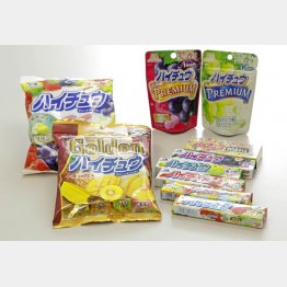 お馴染みロングセラーの森永製菓「ハイチュウ」シリーズ（Ｃ）日刊ゲンダイ