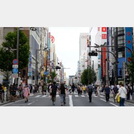 紀伊國屋書店周辺を拠点にしていた