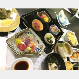 行形亭の松鶴膳（Ｃ）日刊ゲンダイ