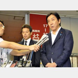 あたかも正義感ぶるが（菅原経産相）／（Ｃ）共同通信社