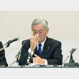 「使ってしまった」（八木会長）／（Ｃ）日刊ゲンダイ