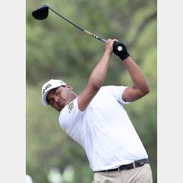 今季2戦目でツアー優勝のＳ・ムニョス（Ｃ）ロイター／USA TODAY NETWORK