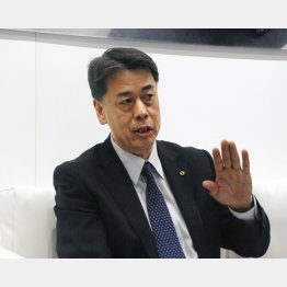 ルノーあっての内田氏（Ｃ）共同通信社