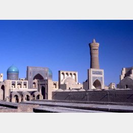 ウズベキスタンの古都ブラハはシルクロードの要衝として栄えた街（提供写真）