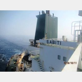 石油タンカー「サビティ」（Ｃ）ロイター