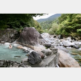 新穂高の湯（Ｃ）日刊ゲンダイ
