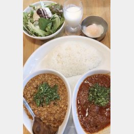 2種のカレーセット（Ｃ）日刊ゲンダイ