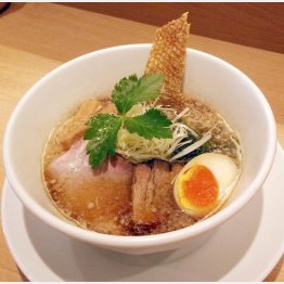 鯛香る醤油らーめん（Ｃ）日刊ゲンダイ