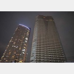 台風の影響で停電も発生した武蔵小杉のタワーマンション（Ｃ）日刊ゲンダイ