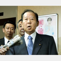 最後は開き直った二階幹事長（Ｃ）共同通信社