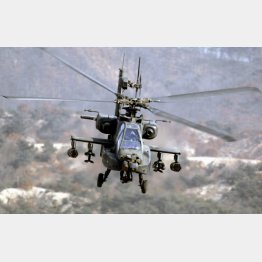 安易なまとめ買いで…（攻撃ヘリコプター「アパッチ」）／（Ｃ）共同通信社