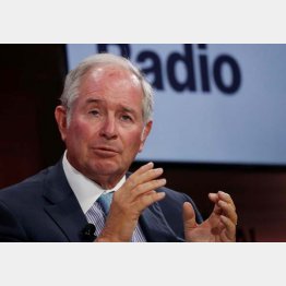 ブラックストーンのシュワルツマンCEO（Ｃ）ロイター