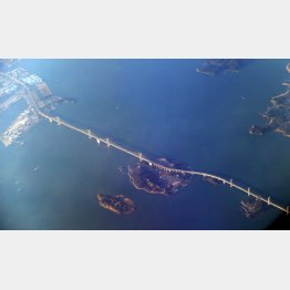 本州と四国を結ぶ瀬戸大橋（Ｃ）日刊ゲンダイ