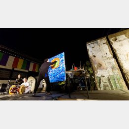 11月2日、大阪・統国寺で行われた「ナンジャン」／（撮影：とくいさとし）