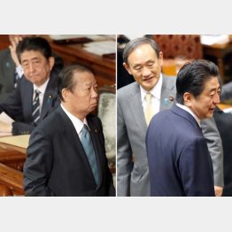 「安倍１強」と誰も言わなくなり、三者三様に駆け引きを…（Ｃ）日刊ゲンダイ