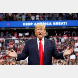 追い詰められるか（Ｃ）ロイター