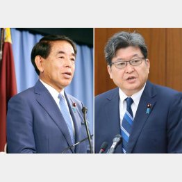 問題だらけの民間試験制度、ゴリ押しの理由は…（下村元文科相と萩生田文科相）／（Ｃ）日刊ゲンダイ