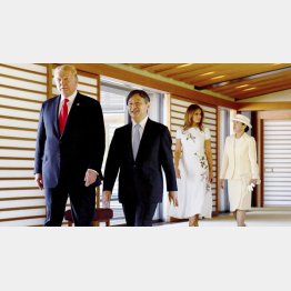 国賓扱いで“おもてなし”（代表撮影）