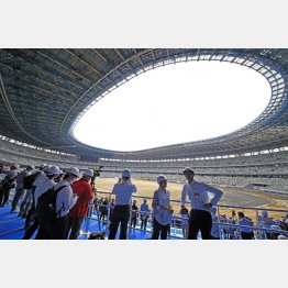 課題山積の新国立競技場（Ｃ）日刊ゲンダイ