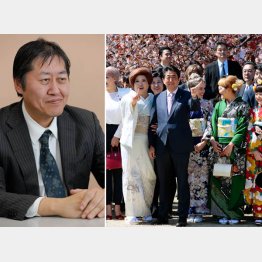 「桜を見る会」疑惑は際限なく膨らむ（左は、山下幸夫弁護士）／（Ｃ）日刊ゲンダイ
